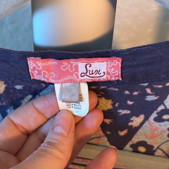 Colorful Patterned Dress - Picture 2 of 3